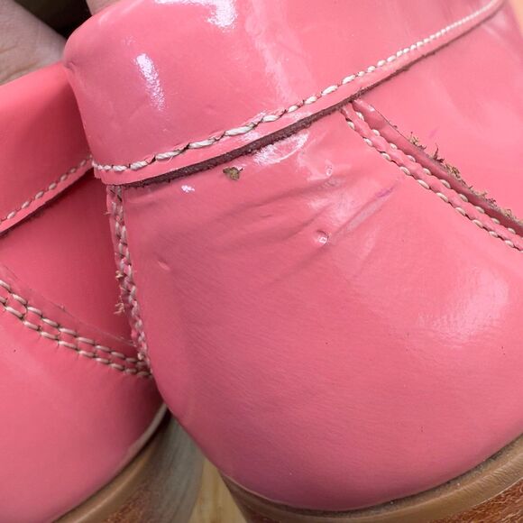 G H Bass & Co. Weejuns Bass Diane Pink Leather Loafers Women’s Sz 8 Preppy - Picture 12 of 12